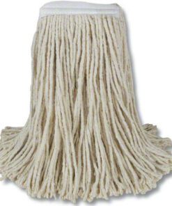 Alternative view of SKU# 01010  Medium Mop head Super Deluxe White, 5" Headband