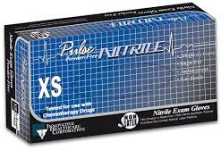 SKU# 159202  Nitrile Gloves, Powder-Free, Med, (200/bx), bx