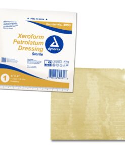SKU# 3053 Xeroform Petrolatum Gauze 4"x4", per box