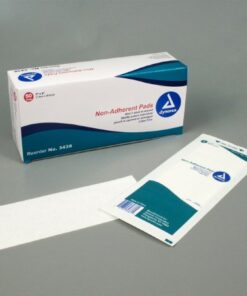 SKU# 3438 Non-Adherent 3"x8" Sterile Pad, per box