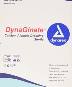 SKU# 3026 DynaGinate Calcium Alginate 2"x2", per box