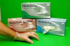 SKU# 161100  Vinyl Powder-Free Gloves, Small