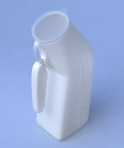 SKU# 4229 Male Urinal Translucent with Lid, ea