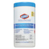 SKU# 30577 *CURRENTLY UNAVAILABLE* Clorox Clinical Wipe 5"x6", 6tub/cs, per cs