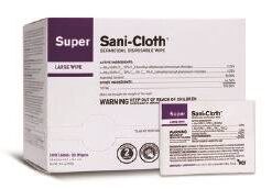 SKU# H04082 PDI Super Sani-Cloth Germicidal Wipes, per bx
