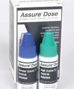 SKU# 500006 Assure Dose Control Solution, High & Low, per bx