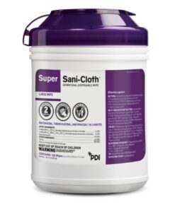 SKU# Q55172 PDI Super Sani-Cloth Disinfectant Wipes, per tub