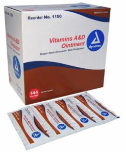 SKU# 1150 Vitamin A&D Ointment, 5g Packet, per bx