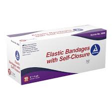 SKU# 3660 Dynarex 4" Ace-Type Elastic Bandage with Velcro (10/bx, 5/cs), per box