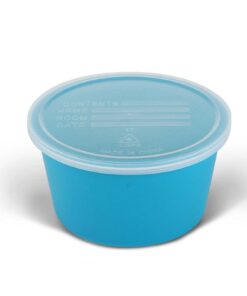 SKU# DYND70293 Denture Cups w/ Lids (25/slv, 10slv/cs), per sleeve 