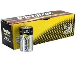 SKU# EN95 Energizer Industrial Batteries, D (12/cs), cs
