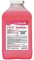 SKU# 5756034-J-512 Sanitizer 2.5 Liter (2/cs), per case