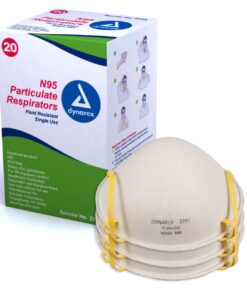 SKU# 2295 N95 Particulate Respirator Mask - Molded, (20bx, 12bx/cs), per bx