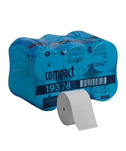 SKU# 19375 Compact Coreless Tissue, 2-Ply, 3.85 - 3.85 x 4.05, 36/cs, per case