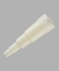 SKU# F000071 - Enteral Distal End ENFIT transition Connector with Cap, (30/cs), cs