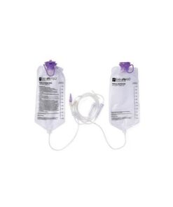 SKU# EnFit70554 - Medline Entraflo H20 Feeding Set Bag,1000mL (30/cs), ea