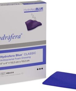 SKU# HB4414 -  Hydrofera Blue, 4"x4" (10/bx), bx
