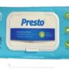 SKU# WW091248NEW - PRESTO Disposable Adult Wipe 8x12 (48/pk, 12pk/cs), cs