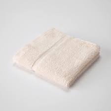 SKU# 107546  Wash Cloth, 12x12 Cotton, 1 lb, Ecru, per dz