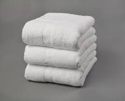 SKU# 107905 - 24x48 - 8lb White Bath Towel, (5dz/cs), dz